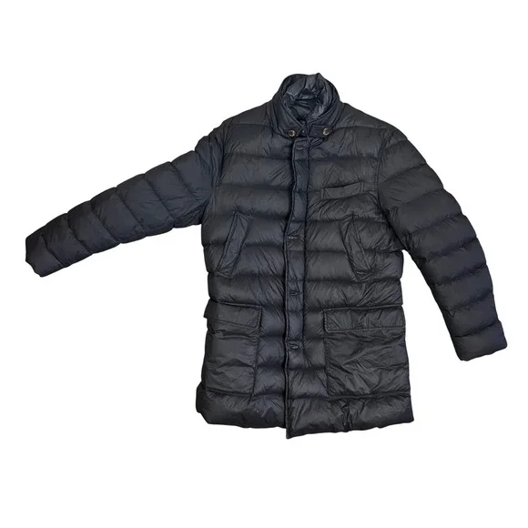 Massimo Dutti Black Puffer Jacket - Picture 11 of 16